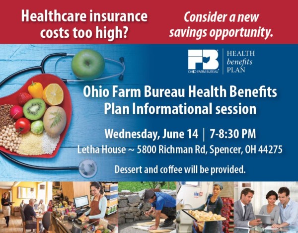 Ohio Farm Bureau Health Benefits Plan Info Session – Medina County Farm ...